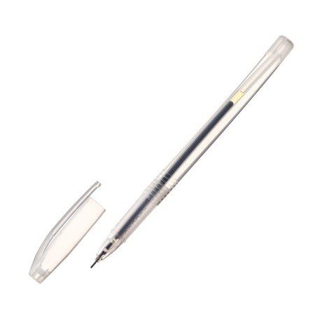 Gel pen, 0.5 mm, black, tinted case