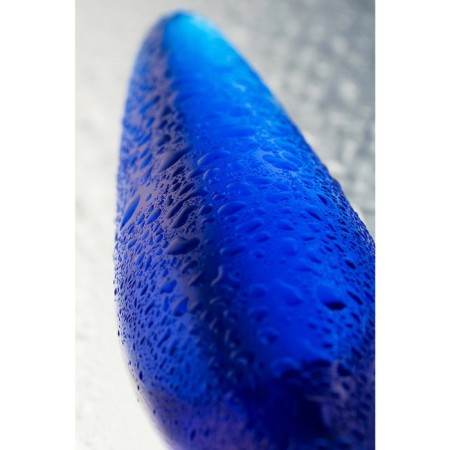 Sexus Glass bilateral phallimitator, glass, blue, 17.5 cm-2