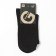 Women's socks, black color, size 35-38