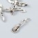 Souvenir wallet metal "A spoon-hareman. Mouse" 3.2x0.8 cm
