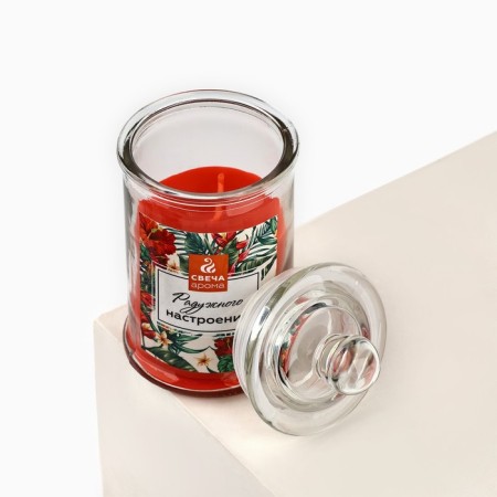 Candle in the Bank "Rainbow mood", tropical aroma-1