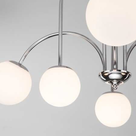 Ceiling chandelier with ALIX, 40W, E27, 90x90x48 cm-2