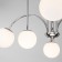 Ceiling chandelier with ALIX, 40W, E27, 90x90x48 cm