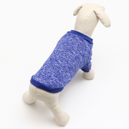 Melange sweater, size XS (DS 14, Osh 23, OG 22 cm), blue-2