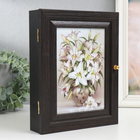 Key "Bouquet of Bely Lilius" Wenge 19x24 cm Mix-2