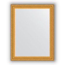 Mirror in the baguette frame - aged gold 67 mm, 66 x 86 cm, evoForm