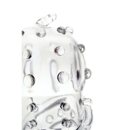 Toyfa A-Toys, TPR penis, transparent, 15.3 cm-6