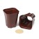 Set for seedlings: glasses of 250 ml (6 pcs.), Container 24 × 16 cm, mix