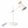 Evoluce bedside lamp. Sle1252-504-01. Alfeo. 1x60 W, E27, 45x15x50 cm, white, golden color