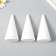 Foam blanks for creativity "cones" 11 cm set 3 pcs