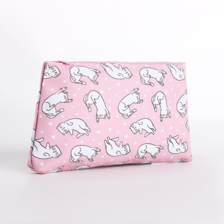 Lightning cosmetic bag, pink color