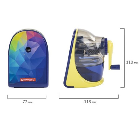 Mechanical BRAUBERG "Multicolor" Zapotke, a case with a seal 228489-10