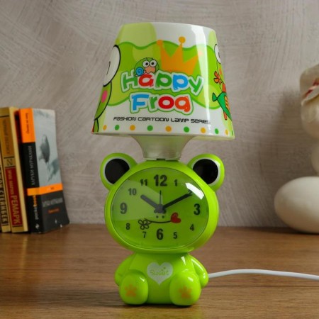 Watch-light "Funny Frog", with an alarm clock, a discrete move