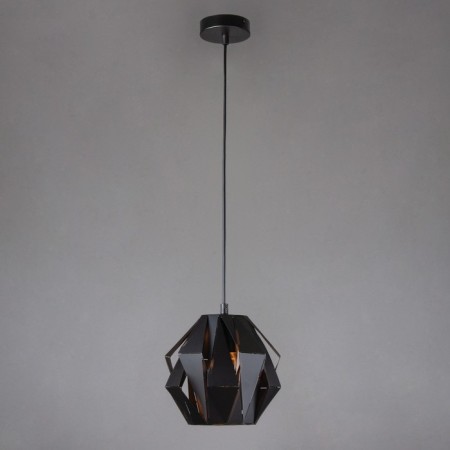 Lamp Moire 40W E27 Black 21x21x94cm-1