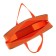 Folder with A4 handles, 360 x 270 x 80 mm, textile, inner pocket, orange 1sh48