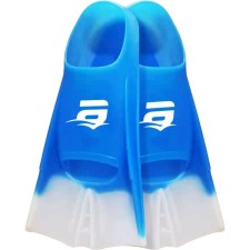 Training flippers atemi 500, silicone, size 43-44, blue/white color