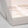 Confectionery folding box for 9 cupcakes white 23.5 x 23 x 14 cm