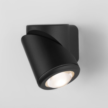 Wall lamp Elektrostandard, Gira Led 6 W, 80x65x100 mm, IP54, black color-1