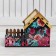 Tea house "Flowers", 10.5x12 cm