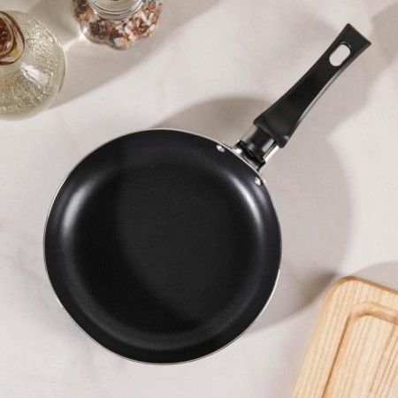 Leroy pan, d = 16 cm, plastic handle, anti -stick coating, mix color-1