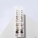 Pusets 12 pairs Onear, spring assorted, white-black color in gold
