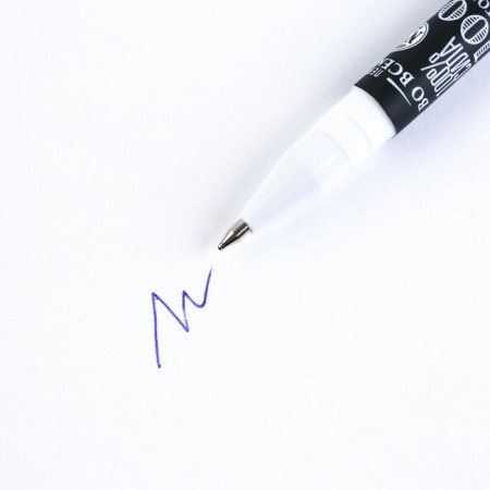 Gift New Year's set "100% man": notebook 90x90 and pen Plastic-8