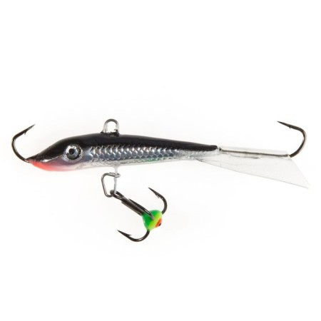 Balancir Lucky John Fin 4 + tee, 6 cm, color 13h blister-4