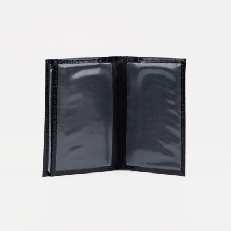 Cover for auto documents and passports, crocodile, black color-3