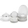 Dining Service 6/25 OPAL, Decor "Platinum plates", 25 items
