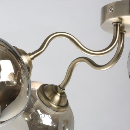 Alpha chandelier, size 66x22x66 cm, 300W 5xe27-5