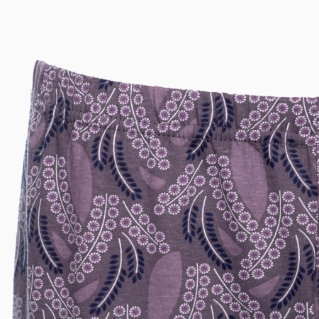 Women's set (T -shirt, trousers), lilac color, size 56-5