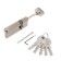 The cylinder mechanism standard MAX, 85 mm (55x30S), 5 keys, key/rod, matte nickel