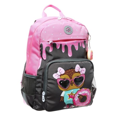 School backpack, 40 x 25 x 13 cm, Grizzly 364, ergonomic back, gray RG-364-1_1-1