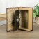 Safe-book wood to the leatherette "Cartography" 17x11x5 cm