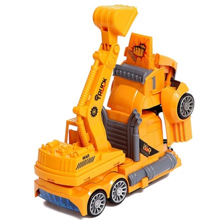 Robot toy "Autoekskavator", transforms, light effects, Russian voice acting, works from batteries-2