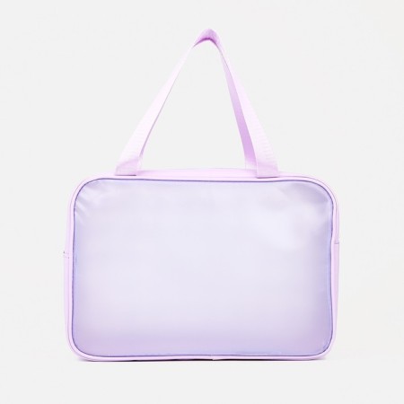 Lightning cosmetic bag, lilac color-1