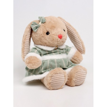 Soft toy "Little Friend", saying in a green dress-8