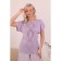 Female jumper, size 42, gray-lilac color