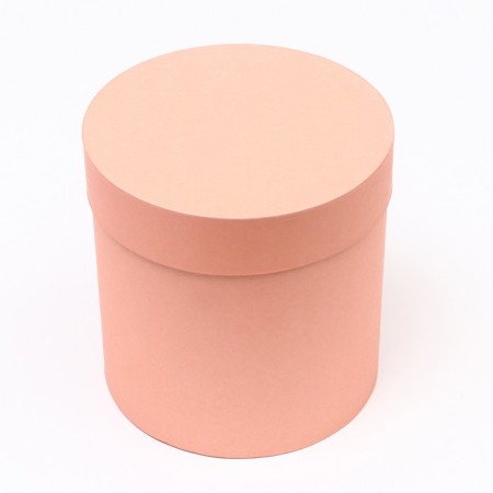 Set of round boxes 5 in 1 "paints", peach, 25 x 25 x 25 - 19 x 19 x 19 cm-9