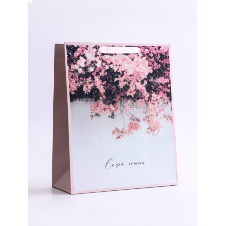 Gift Vertical Pink Gift Pink, M 26 × 32 × 12 cm-1