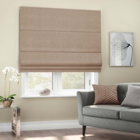 Roman curtain "Wander", size 60x175 cm, color light brown