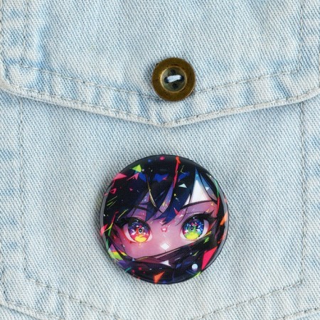 The icon of the sunset "Neon Eye", d = 38mm-4