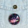 The icon of the sunset "Neon Eye", d = 38mm