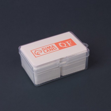 Napkins for manicure, with perforation, in a plastic case, 180 pcs, 5.5 × 4.5 cm-4