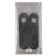 A set of linings on the PPG handle without holes under the CM DH-0433, black, 2 pcs.