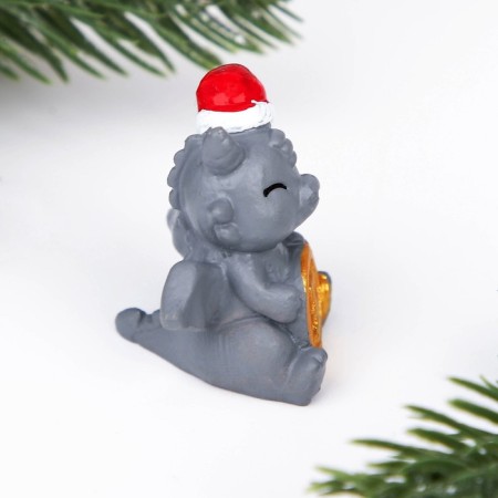 Figure "Talisman of Wealth", 3.5 x 3.5 cm-1