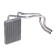 Cerato heater radiator (04-) KIA 97138-2F000, Luzar LRH 08F2