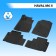 Rival salon rugs for Haval M6 II generation 2021-n., Polyuretan, 4 parts of 19406001