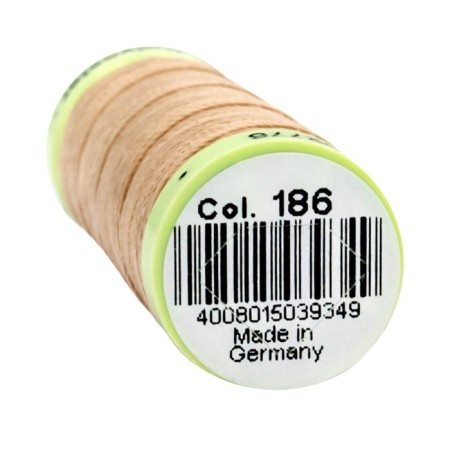 Top Stitch thread for stitching, 30 m, 744506 (186 cream-brown)-1