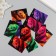 Cardboard "Fiery Snake" set 10 pcs (5 types) 4x6 cm